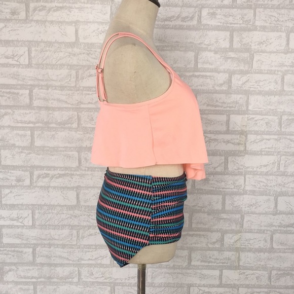 ♦️🆕Coral Two Pieces Swimwear Set - Picture 5 of 6